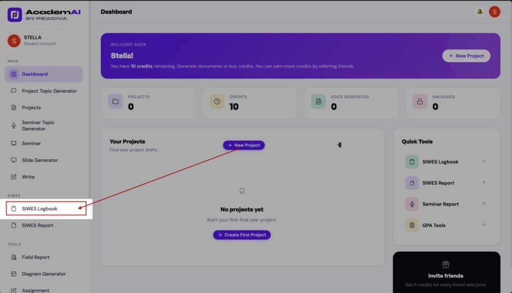 SIWES Logbook Tool